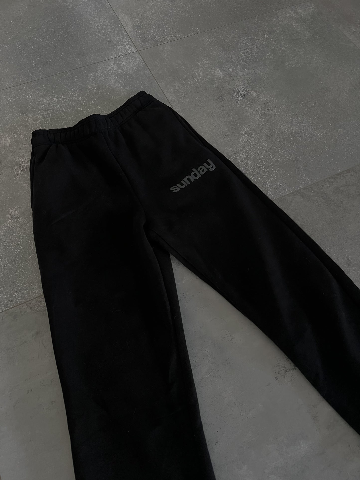 black original trackpants