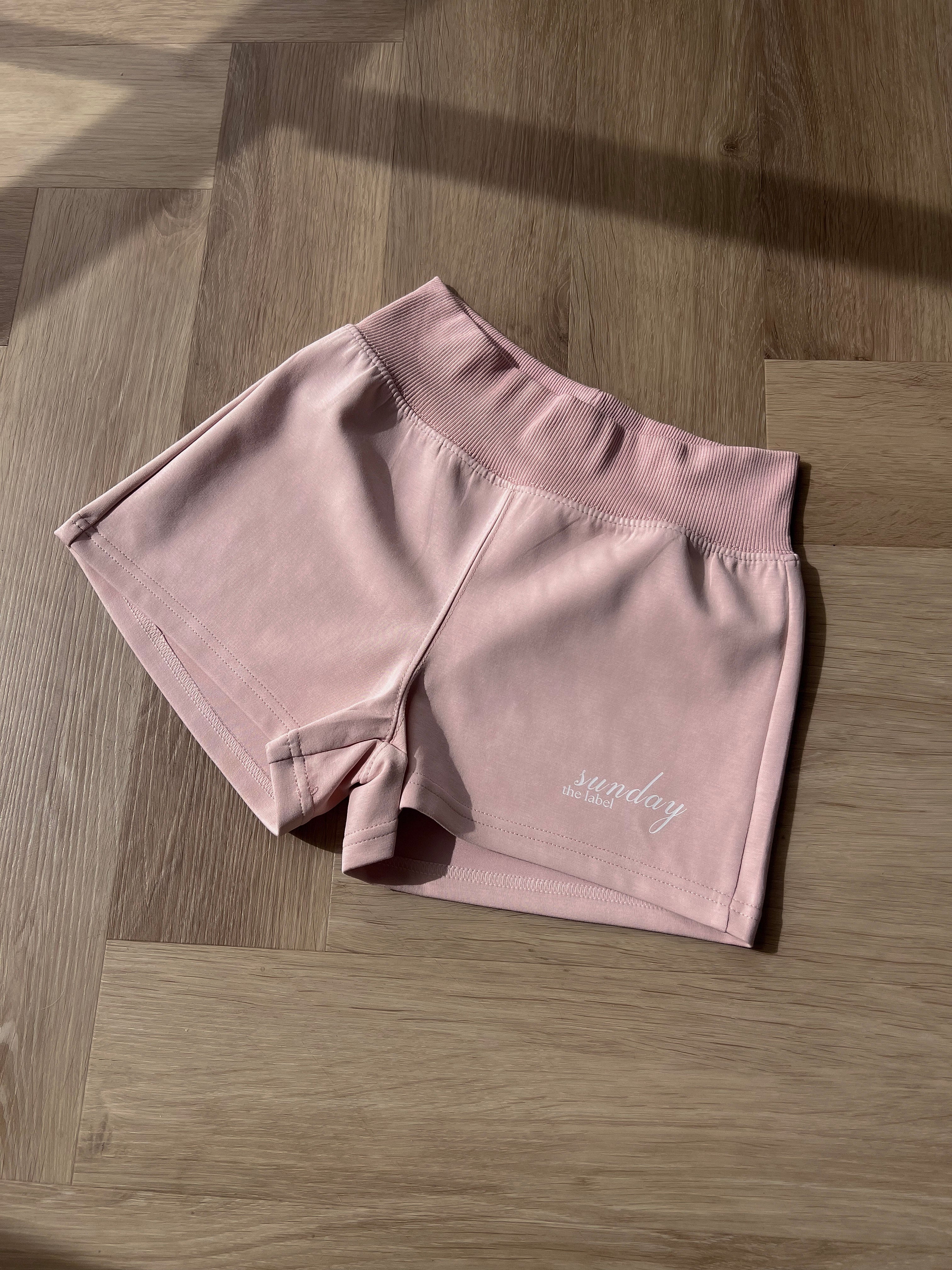pink lounge shorts