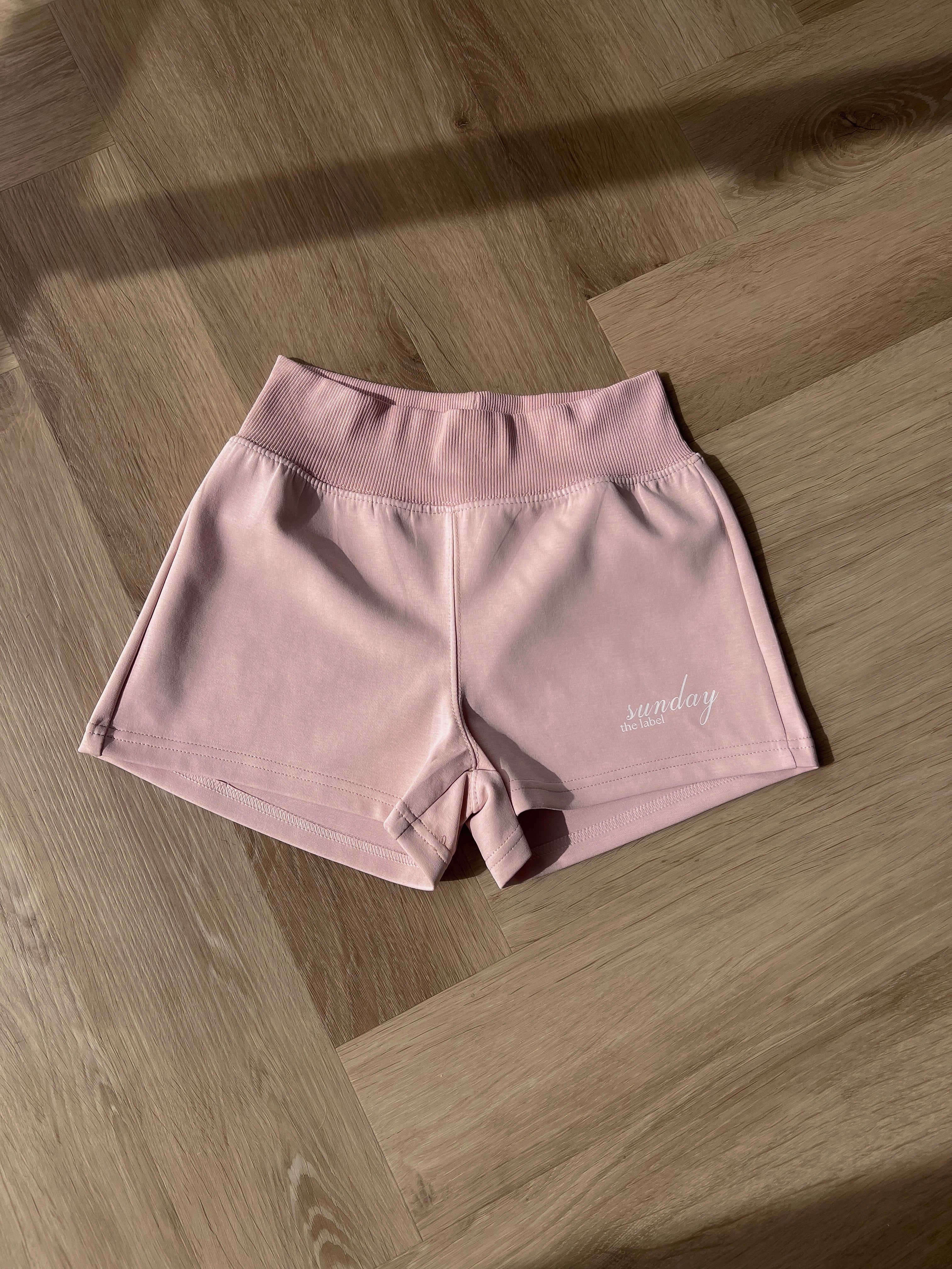 pink lounge shorts