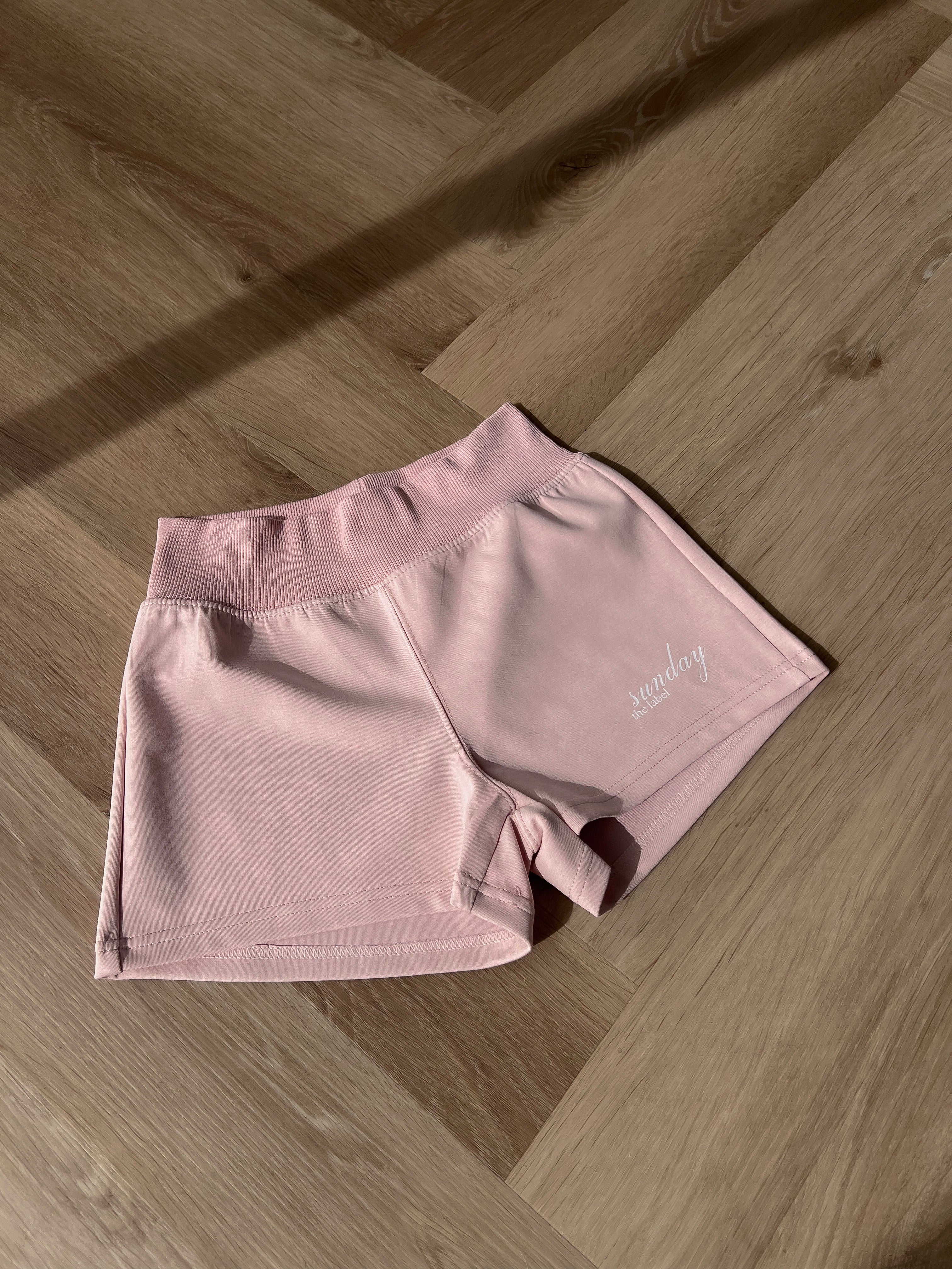 pink lounge shorts